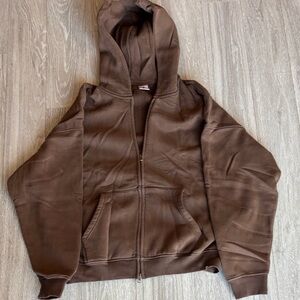 Brown Men's Hoodie brand new